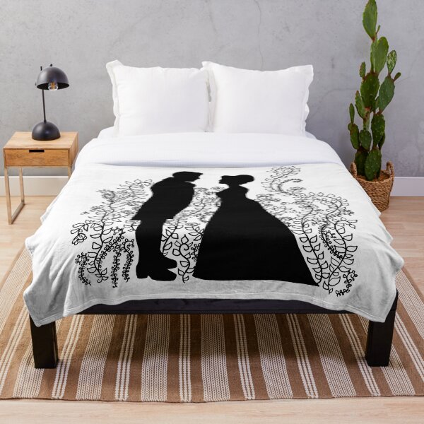 Pride and Prejudice Throw Blanket