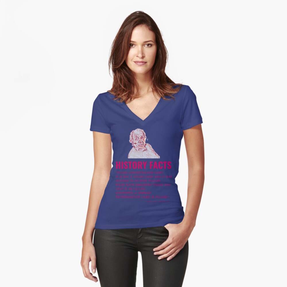 Item preview, Fitted V-Neck T-Shirt designed and sold by QubaVero.