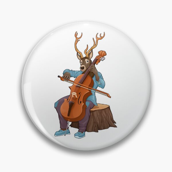 Artikelvorschau, Elch-Cellist entworfen und verkauft von B-Sharp-.