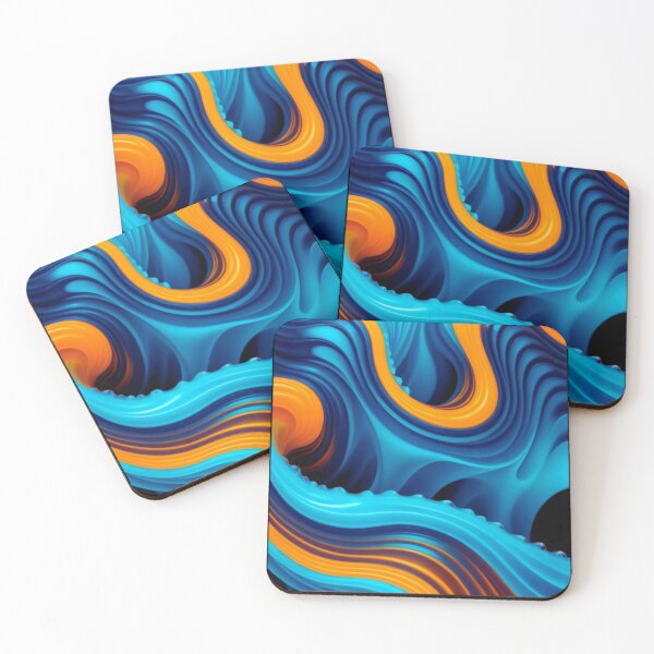 Item preview, Copy of ABSTRACT COLORFUL WAVE PATTERN designed and sold by upbay.