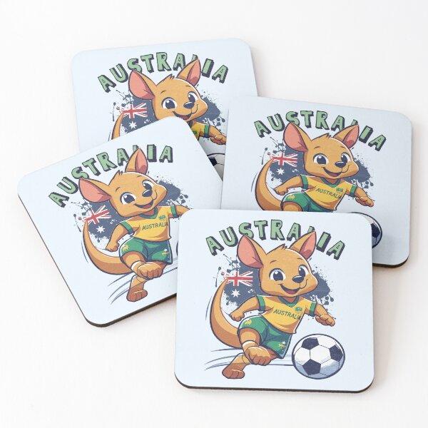 Item preview, Australia Soccer Kangaroo (Matildas) designed and sold by Numero14.