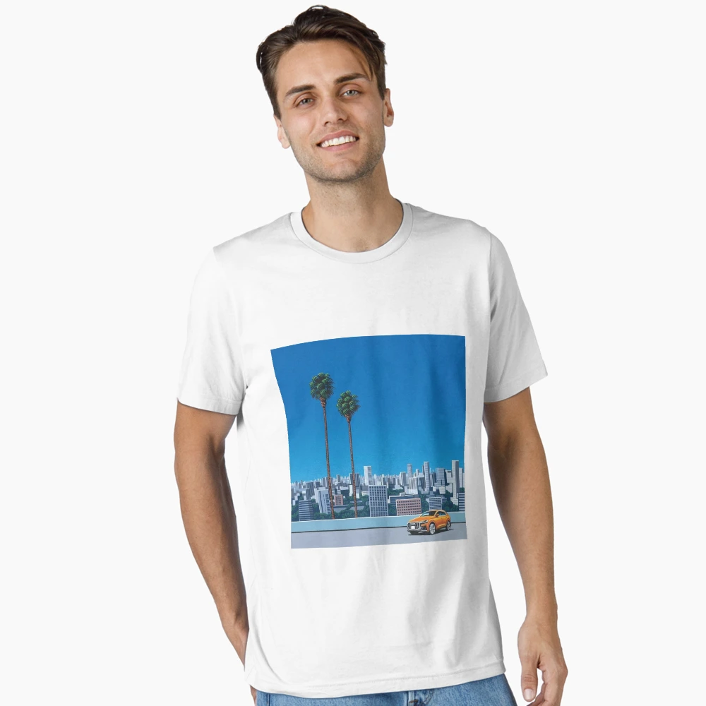Four people who designed Aloha Rag shirts and their friends