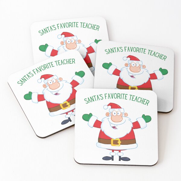 Item preview, SANTA FAVORITE TEACHER  designed and sold by RetroPlaceee.