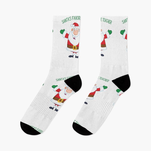 Item preview, SANTA FAVORITE TEACHER  designed and sold by RetroPlaceee.
