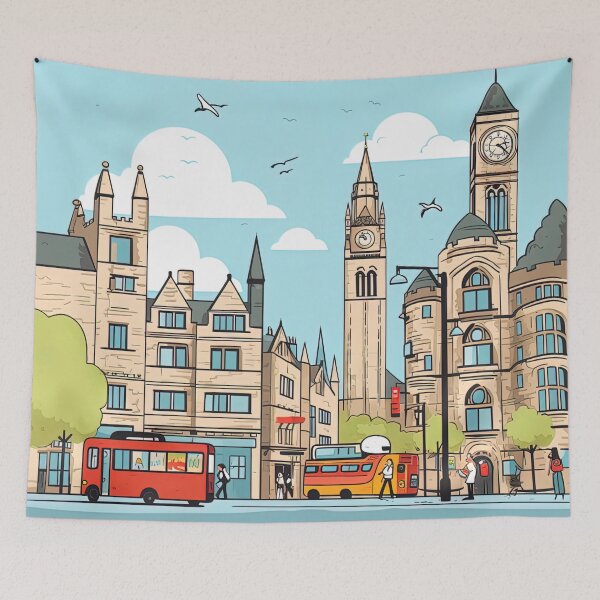 Item preview, Manchester | cute style designed and sold by ComicsFactory.