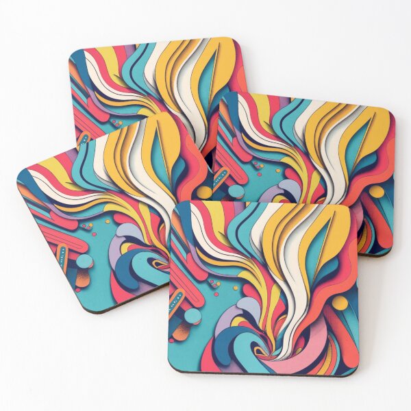Item preview, Abstract Harmony in Shapes and Colors. designed and sold by HG-Creation-Design.