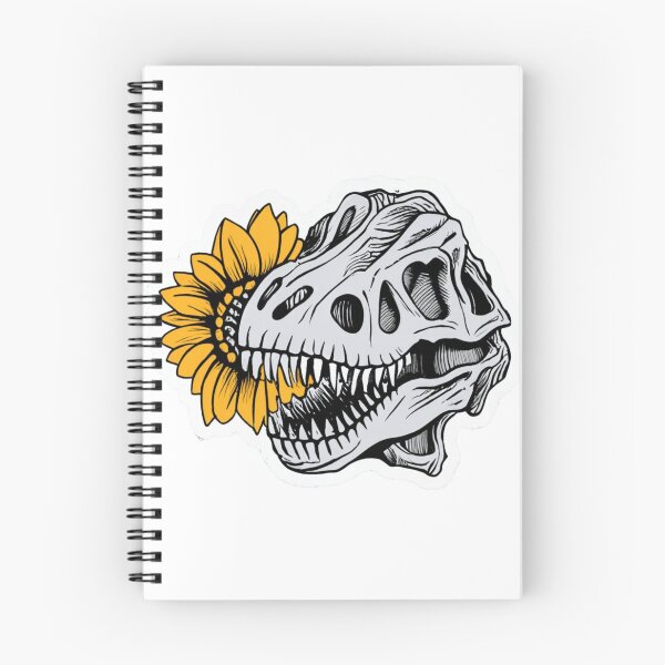 Item preview, Dinosaur Skull Sunflower Trex designed and sold by sadedream.