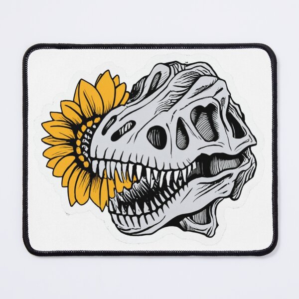 Item preview, Dinosaur Skull Sunflower Trex designed and sold by sadedream.