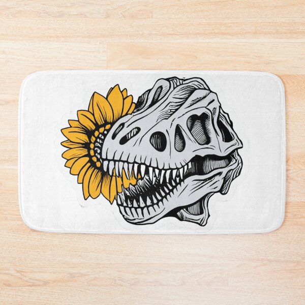 Item preview, Dinosaur Skull Sunflower Trex designed and sold by sadedream.