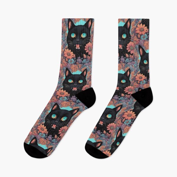 Item preview, high black cat eye roll  psychedelic LSD designed and sold by Catophile.