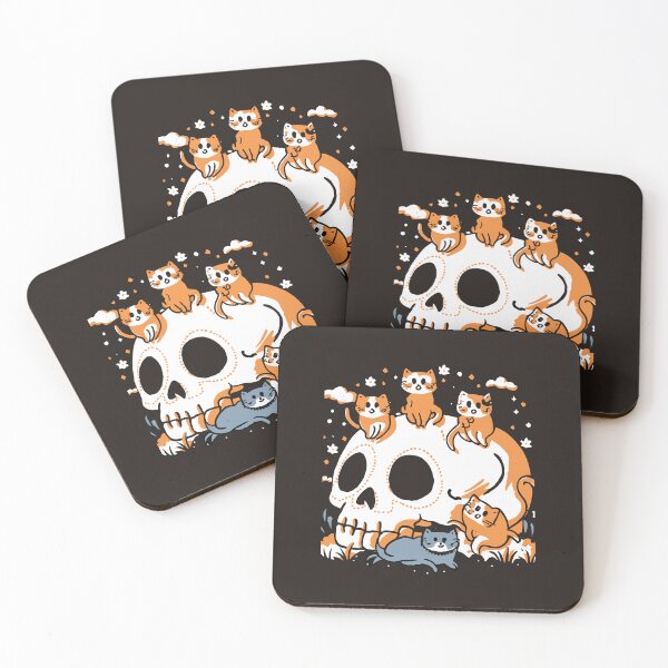 Item preview, CATS & SKULLS designed and sold by NebulaWhimsy.