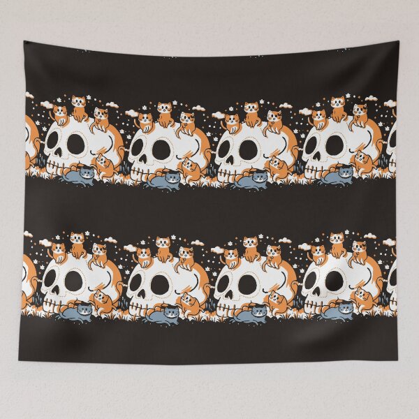 Item preview, CATS & SKULLS designed and sold by NebulaWhimsy.