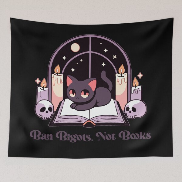 Item preview, ban bigots not books designed and sold by hunnydoll.