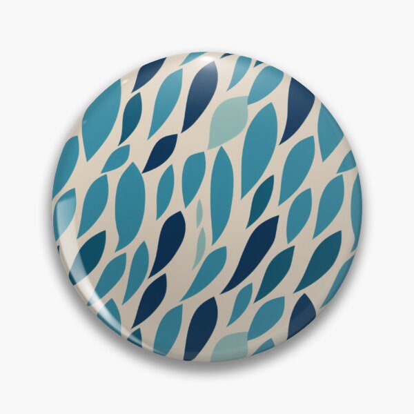 Item preview, Abstract Blue Fish Pattern designed and sold by Vorterix.