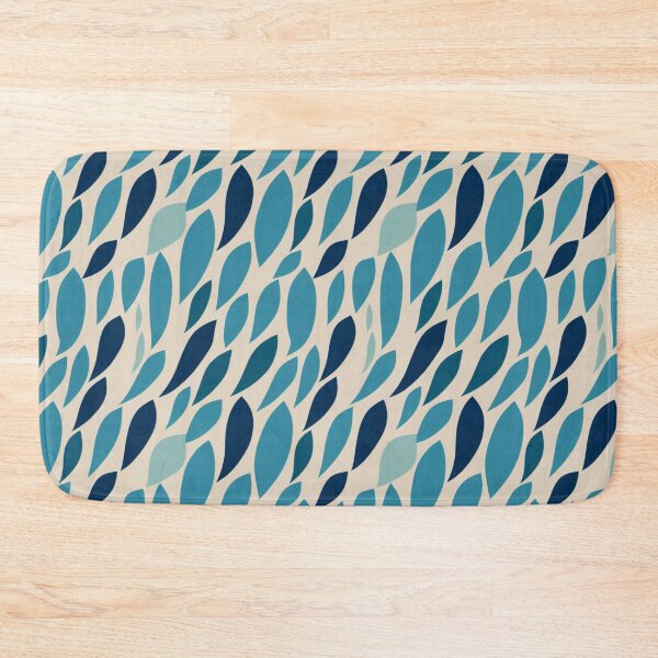 Item preview, Abstract Blue Fish Pattern designed and sold by Vorterix.