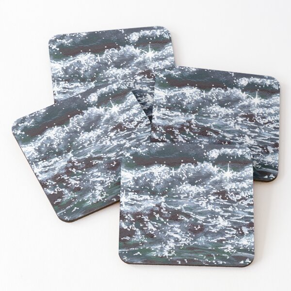 Item preview, Acrylic Ocean Waves designed and sold by hauntihng.