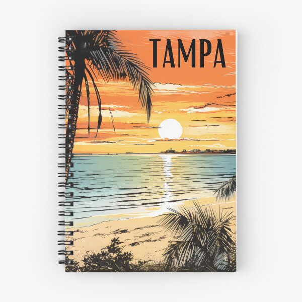 Item preview, Vintage Tampa Cityscape, shoreline, designed and sold by SunnMoonHB.
