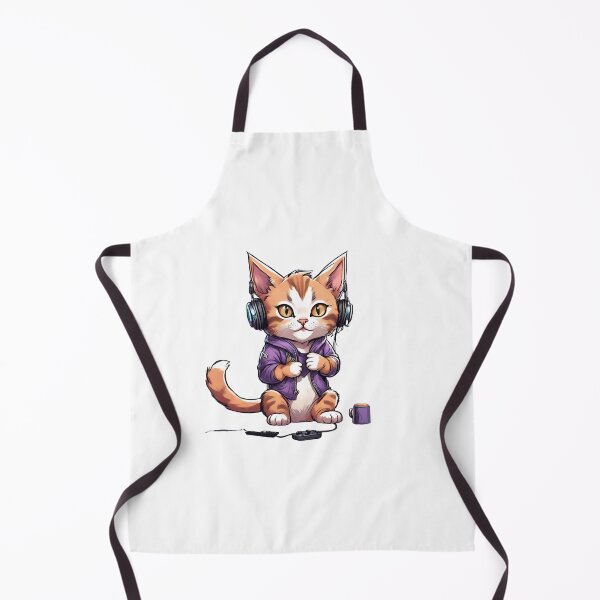 Aperçu de l'œuvre Petit chat mignon streamer twitch créée et vendue par ExtraSilver.