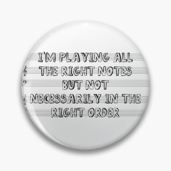 Item preview, Playing All The Right Notes designed and sold by The1StyleShop.