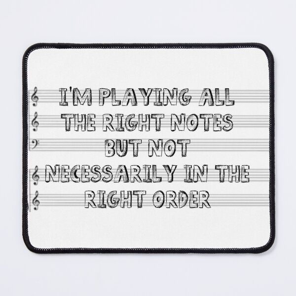 Item preview, Playing All The Right Notes designed and sold by The1StyleShop.