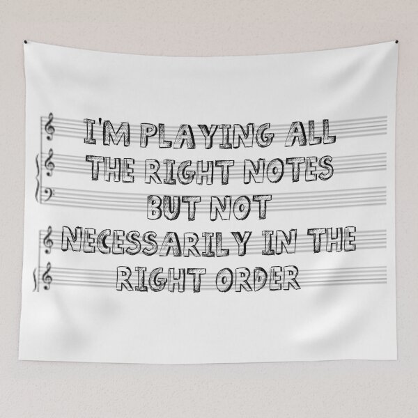 Item preview, Playing All The Right Notes designed and sold by The1StyleShop.