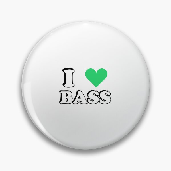 Item preview, I heart bass - bass player designed and sold by Inspirationmotivation.