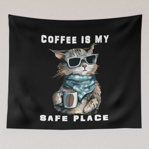 Item preview, Coffee Is My Safe Place  designed and sold by david parry.