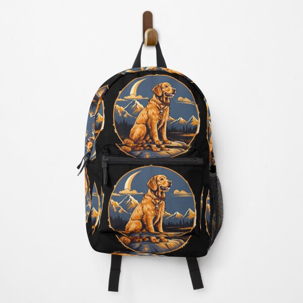Item preview, Beautiful Golden Retriever Sitting On The Rock designed and sold by NBSStore.