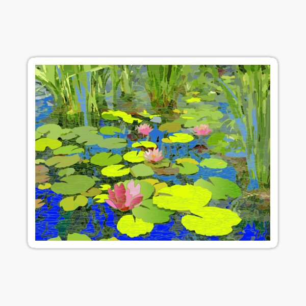 Waterlilies Sticker