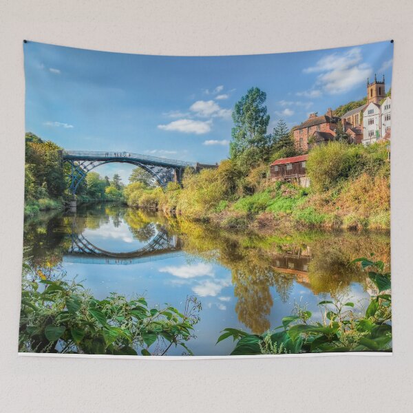 Item preview, The Iron Bridge Shropshire England designed and sold by AJEvans.