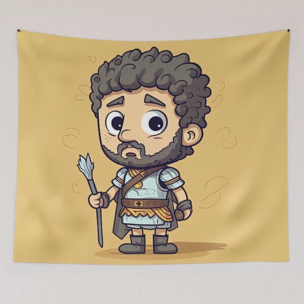 Item preview, Marcus Aurelius | cute style designed and sold by ComicsFactory.
