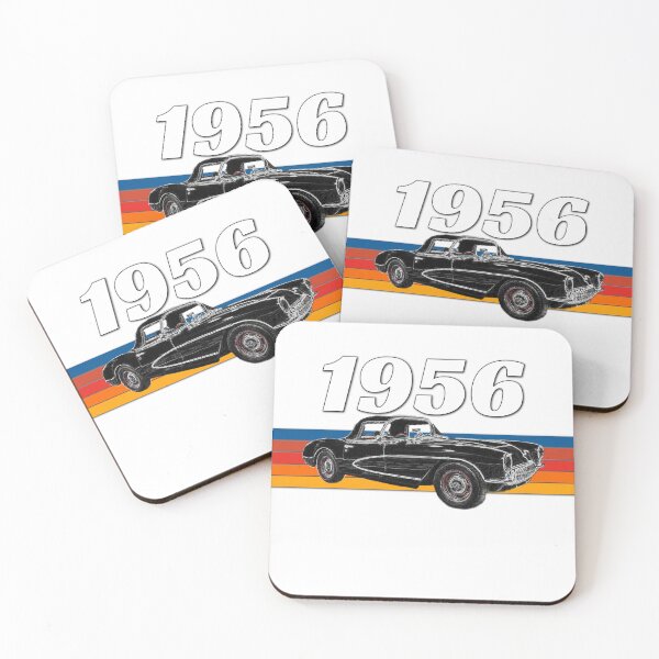Item preview, 1956 Vette Classic Car, Vintage American Muscle Car designed and sold by BubbaCommerce.
