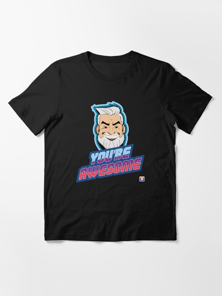 Thumbnail 3 of 7, Essential T-Shirt, You're Awesome - Battle Bling designed and sold by BattleBling.