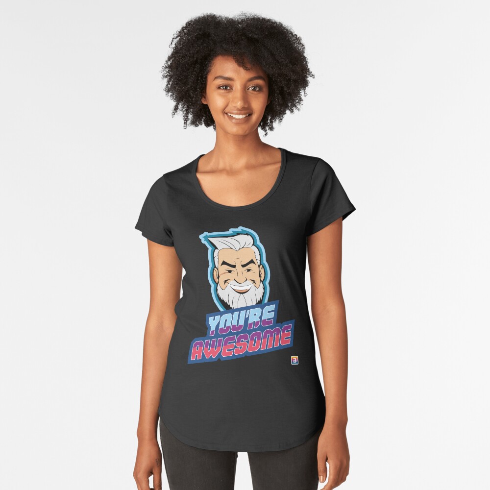 Item preview, Premium Scoop T-Shirt designed and sold by BattleBling.