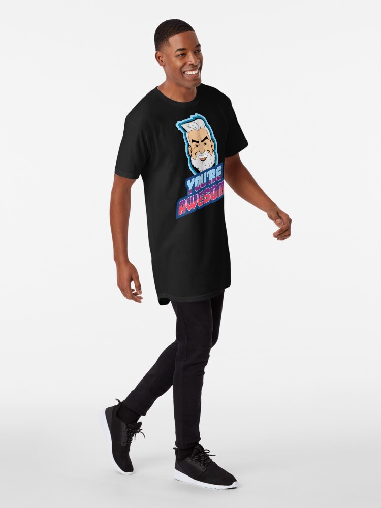 Thumbnail 3 of 5, Long T-Shirt, You're Awesome - Battle Bling designed and sold by BattleBling.