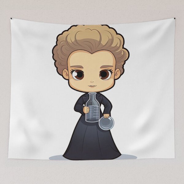 Item preview, Marie Curie | cute style designed and sold by ComicsFactory.