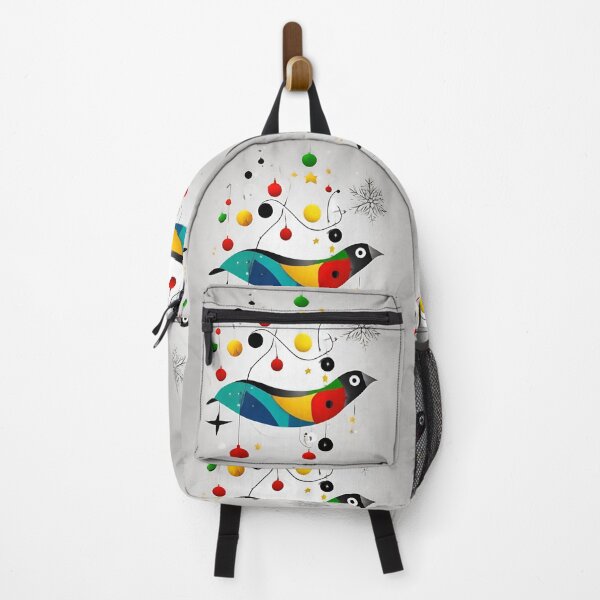 Item preview, Joan Miro Inspired Abstract Christmas Tree with Bird designed and sold by bettypure.