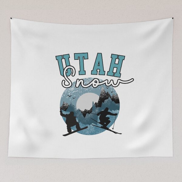 Item preview, Utah Snow designed and sold by WanderQuestCo.