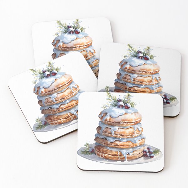Item preview, Blueberry Cream Puffs - Fancy French Pastry designed and sold by sstudioarts.
