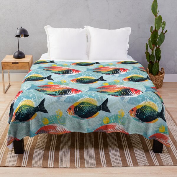 Item preview, Underwater tiled pattern designed and sold by Yogimeister.