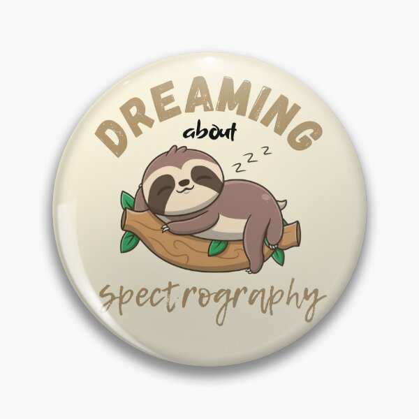 Item preview, Dreaming about spectography cute kawaii sloth designed and sold by Laugh-Lines.
