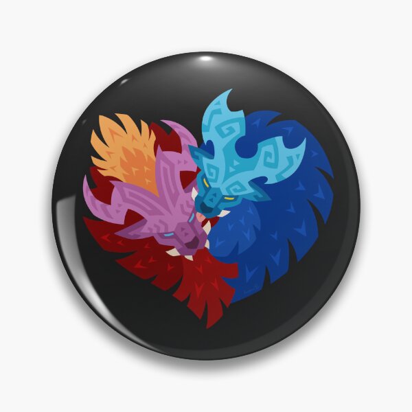 Item preview, Teostra Lunastra tribal design - Monster Hunter designed and sold by Amayensis.