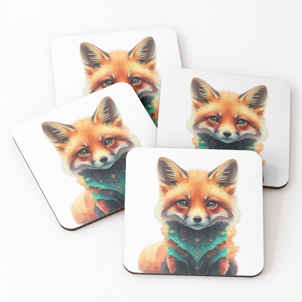 Item preview, "Rainbow fox baby" cute Fox ? rainbow design for fox lovers designed and sold by Obinne.