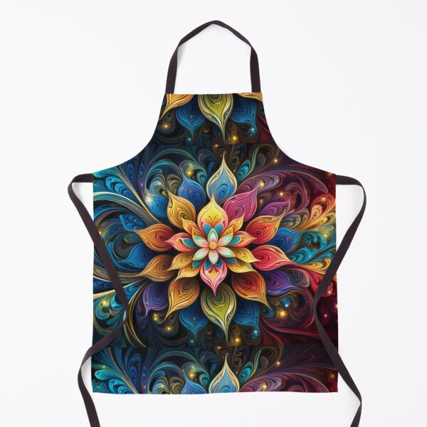 Item preview, Rainbow Kaleidoscope Flower designed and sold by pinkal.