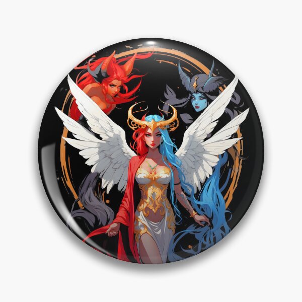 Item preview, Angelic Christic Being Reimagined (Anthroposophy and Rosicrucian Symbolism) designed and sold by Occult Designs.