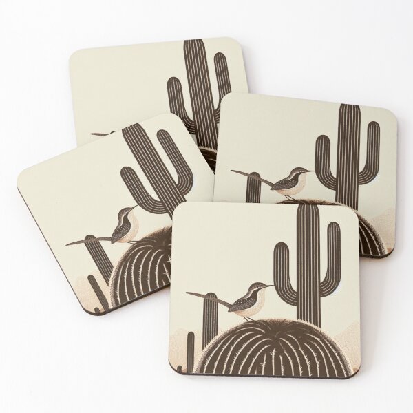 Item preview, Cactus Wren minimalista designed and sold by Redmoonshine.