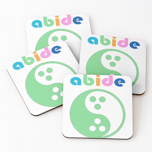 Item preview, Abide - Dudeism - green designed and sold by SkyBobArt.