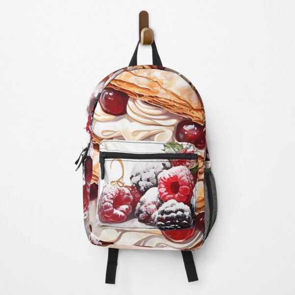 Item preview, Berry Cream Puff - Fancy French Pastry Dessert designed and sold by sstudioarts.