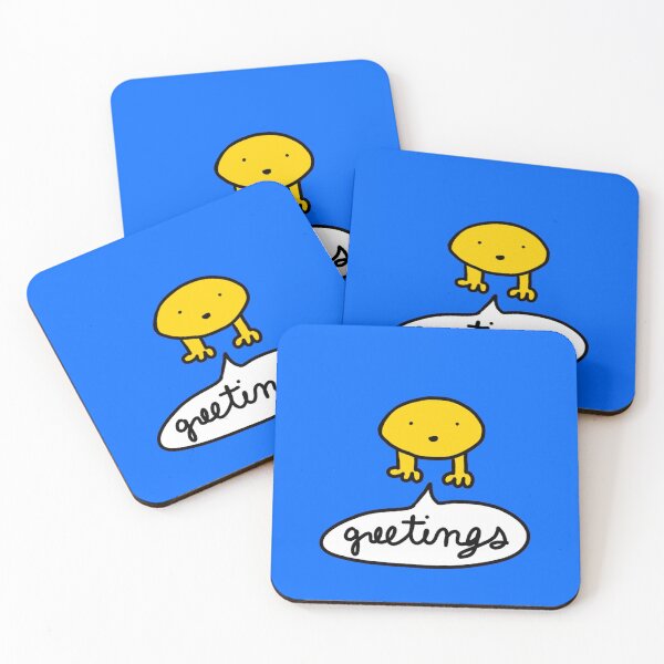 Item preview, Greetings from a lemon with legs designed and sold by Nathan Vanehuin.