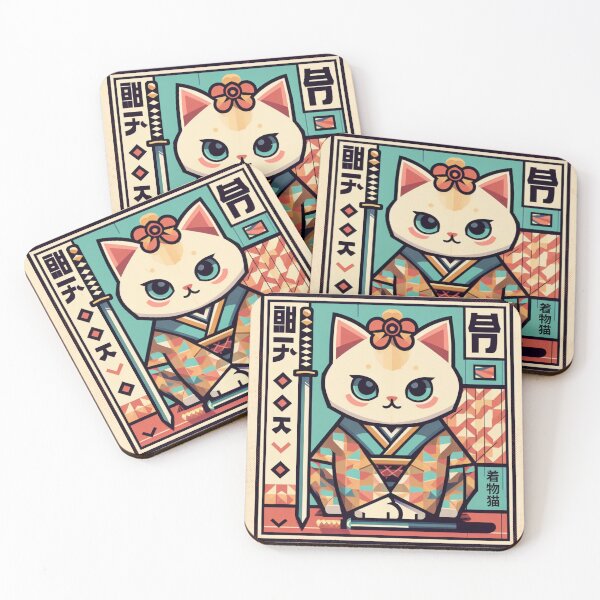 Item preview, Samurai Cat designed and sold by IAPICTURE.